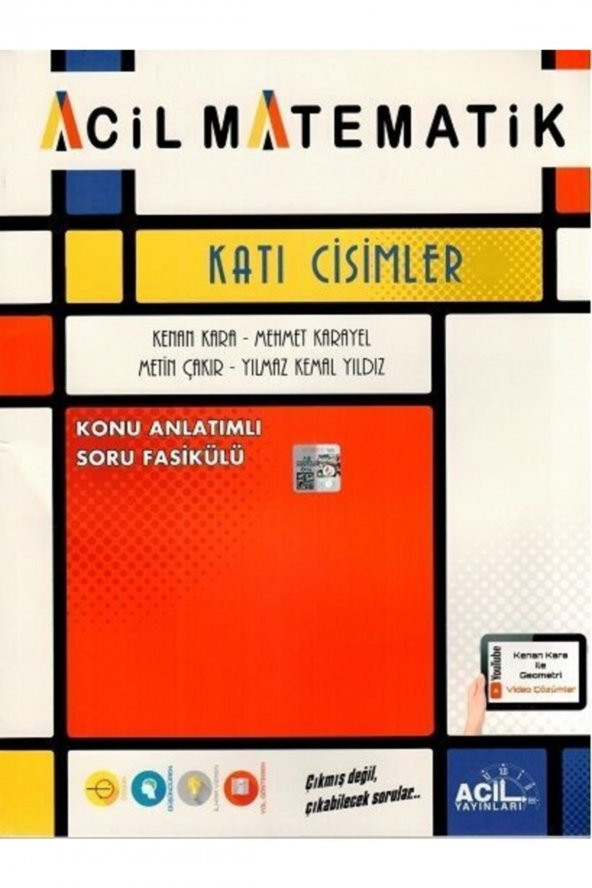 Acil Katı Cisimler Konu Anlatımlı Soru Fasikülü ürün görseli 1