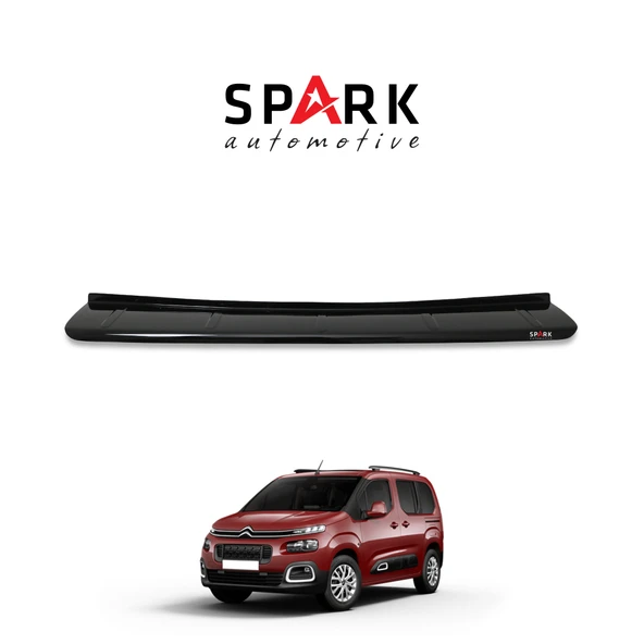Citroen Berlingo 2019- Yılı ve Sonrası Uyumlu Arka Tampon Eşiği Parlak ürün görseli 1