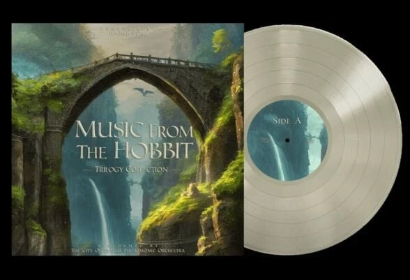 The Hobbit - Film Music Collection (Milky Clear Vinyl) The City of Prague Philharmonic Orchestra LP Plak ürün görseli 1