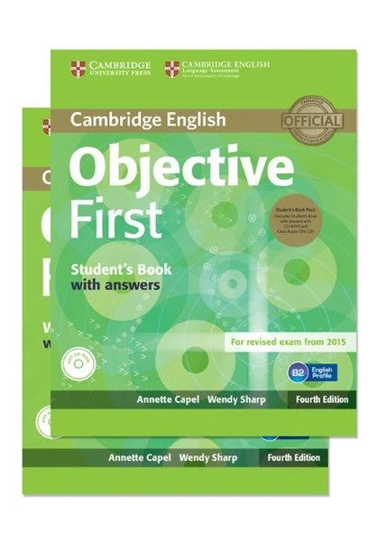 Objective First Student's Book and Workbook + 2 CD-ROM ürün görseli 1