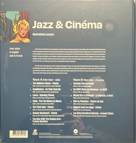 Jazz & Cinema Loustal LP Plak - Resim 2