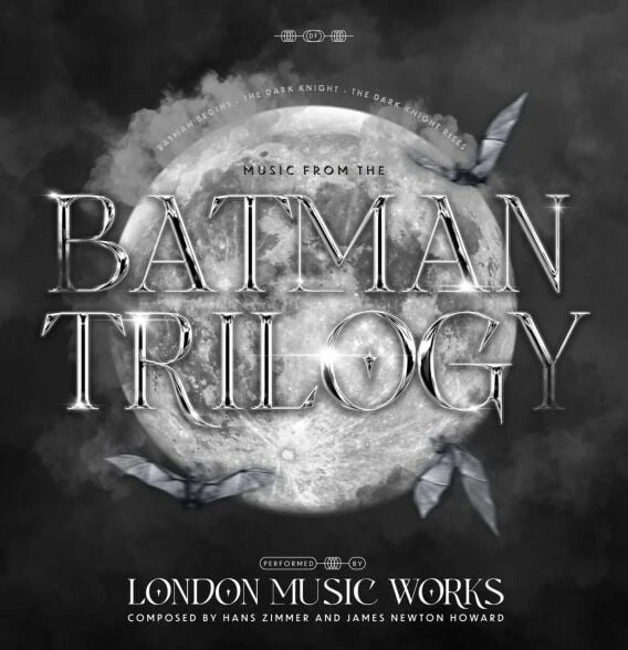 Music From The Batman Trilogy (Translucent Black Vinyl) The City of Prague Philharmonic Orchestra LP Plak ürün görseli 1