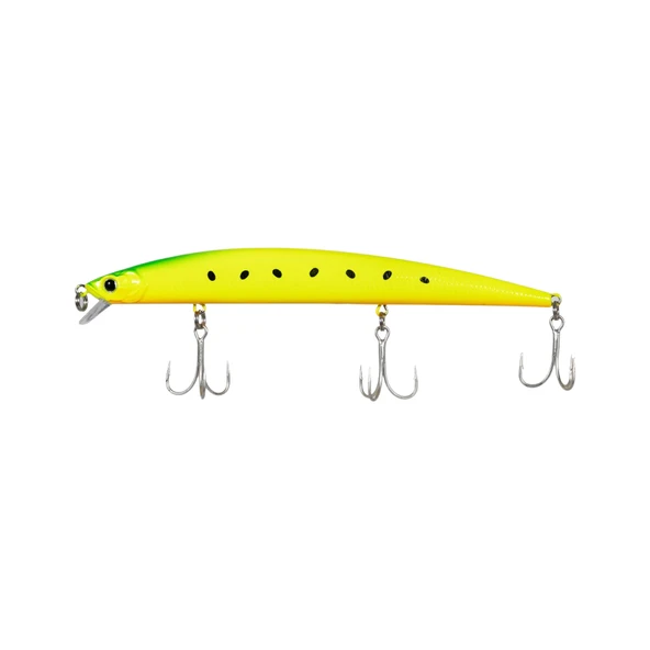 Ryuji Bay Minnow 14,5cm 24,5gr Maket Yem Renk : Lime Back UV ürün görseli 1