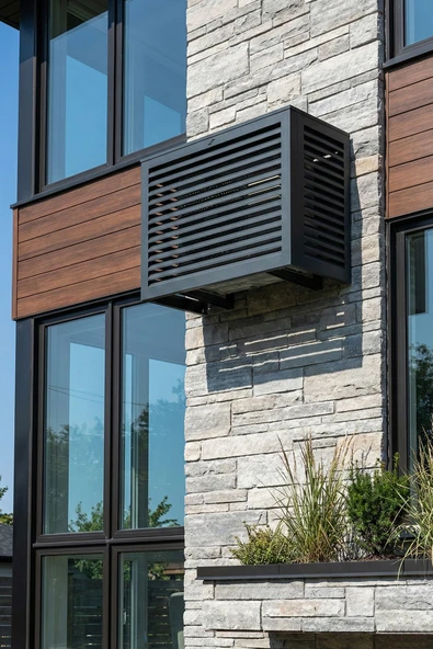 Klima Motoru/Dış Ünite Gizleme/Koruma Kafesi L 120x62x110(H) Açısız Condor  Antrasit ürün görseli 1