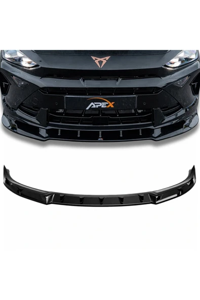 Cupra Formentor 2024+ Makyajlı Ön Tampon Eki Lip Piano Black V2 ürün görseli 1