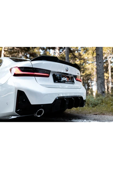 BMW 320i G20 Piano Black Spoiler V1 2019-2026 ürün görseli 1