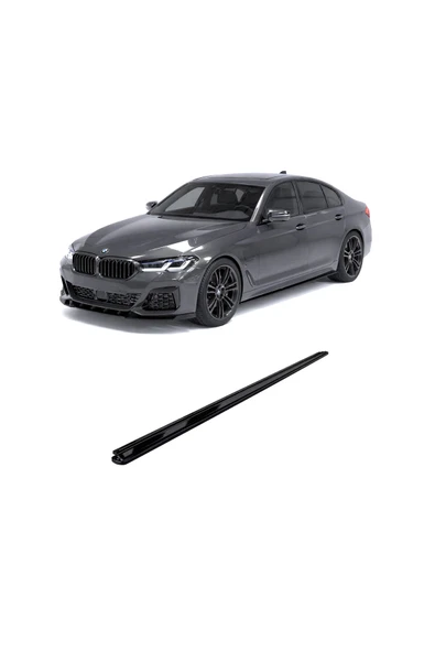 Bmw G30 Piano Black Yan Marşpiyel Seti 2 Parça 2017-2023 ürün görseli 1