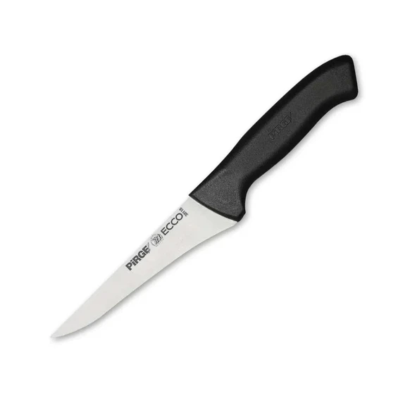 38118 Ecco Kasap Et, Kemik Sıyırma Bıçağı 14,5 Cm - Siyah ürün görseli 1