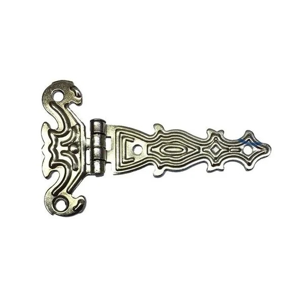 Dekoratif, Tek Kuyruklu Menteşe - 40x68 Mm, Küçük, Nikel, 100 Adet ürün görseli 1