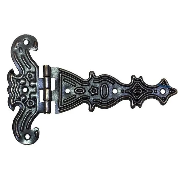 Dekoratif, Tek Kuyruklu Menteşe - 69x102 Mm, Büyük, Eskitme, 1 Adet ürün görseli 1