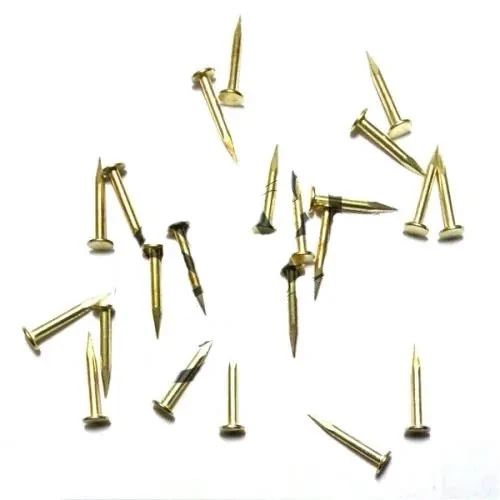 Klips, Menteşe, Ayağı Çivisi 9mm Çelik - Sarı 100gr ürün görseli 1
