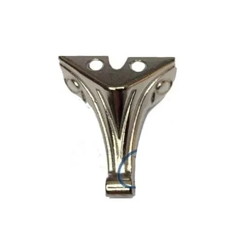 Moda Ahşap, Mdf, Sunta Sandık Ayağı, Kutu Ayak 2,5 Cm - Nikel ürün görseli 1