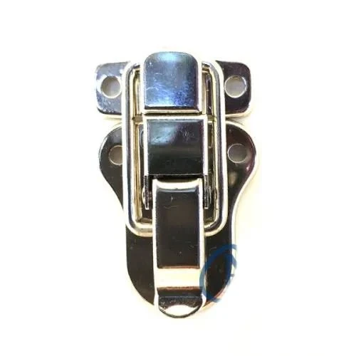 Sandık, Kutu Klipsi, Ön Kilidi - 48x30mm, Nikel, 1 Adet ürün görseli 1