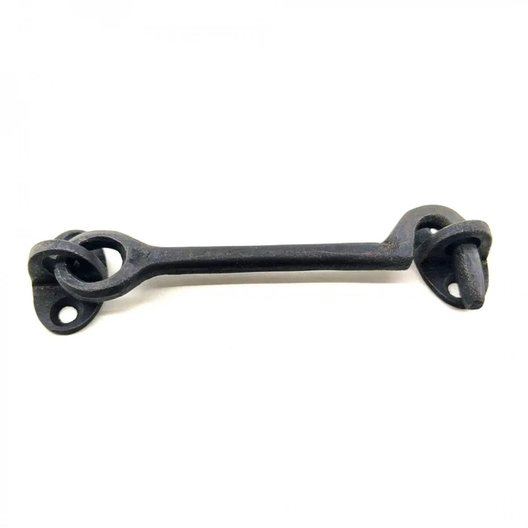 Antika Tarz Dekoratif Pirinç Çengeli - 13cm, Oksit ürün görseli 1