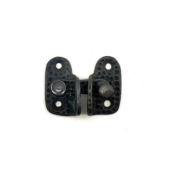 Antika Tarz Dekoratif Pirinç Mini Kapak Mandalı - 40x45 Mm, Oksit ürün görseli 1