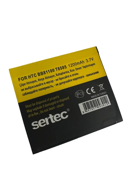 SERTEC - HTC T8585 Hd 2 Leo 100 / BB81100 Uyumlu Batarya ürün görseli 1