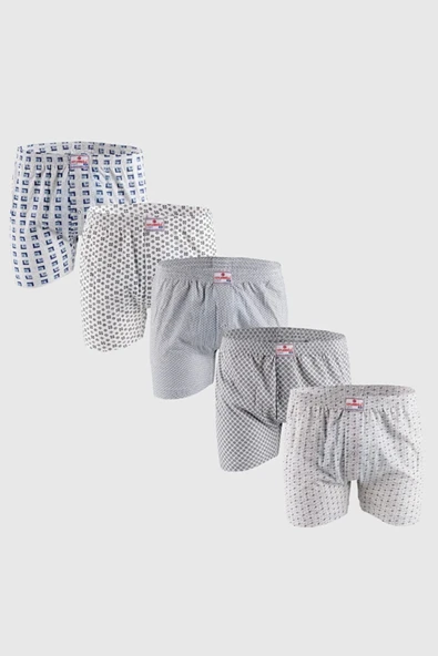 Ceylanoğlu Emprime Erkek Boxer 5,,adet ürün görseli 1