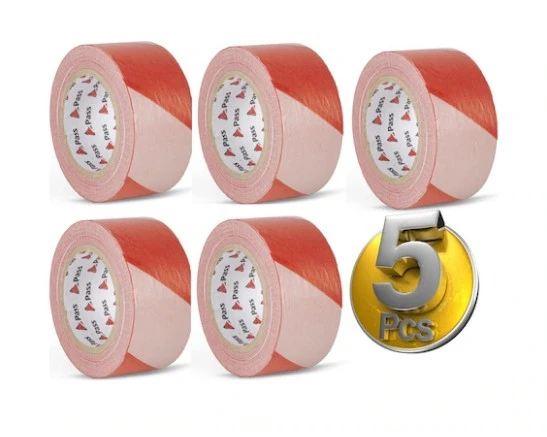 Pass Emniyet Uyarı İkaz Şerit Bandı Büyük 6 Cm X 500 Metre 5 Adet ürün görseli 1