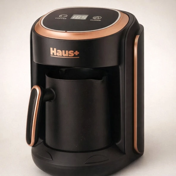 Haus+ Türk Kahve Makinesi – 500W Güç, Közde Pişirme, Dijital Ekran ürün görseli 1