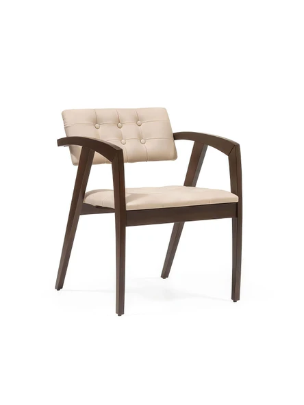 Rowan Kolçaklı Modern Ahşap Sandalye - Resim 8