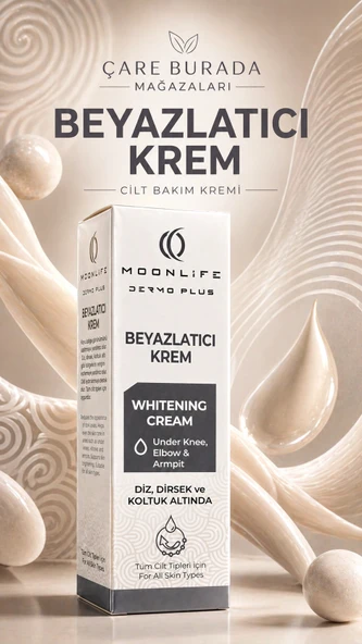 Moonlife - Beyazlatmaya Yardımcı Krem 100 Ml (Diz & Dirsek & Koltukaltı) ürün görseli 1
