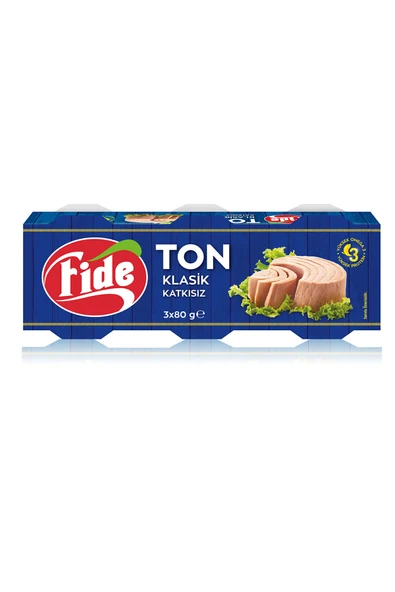 Fide Klasik Ton Balığı 3 x 80 gr ürün görseli 1