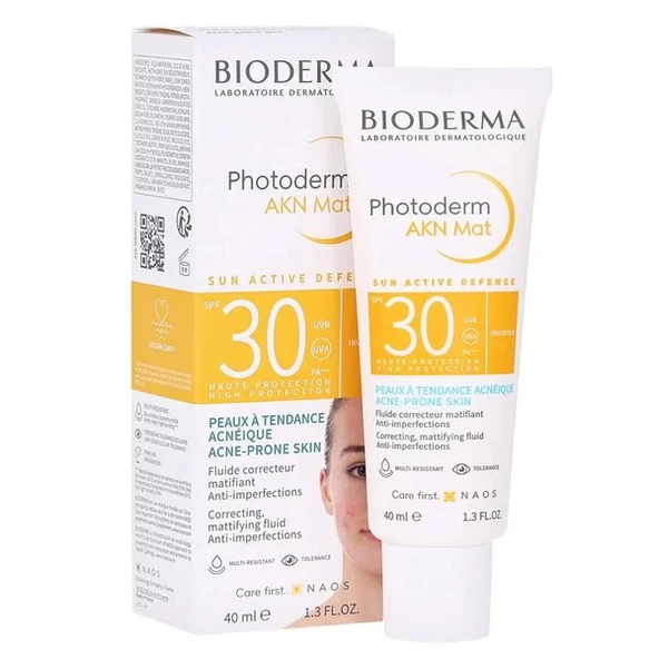 Bioderma Photoderm AKN Mat SPF 30 Güneş Koruyucu 40 ml. ürün görseli 1