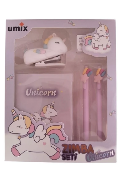 Umix Unicorn Kırtasiye Zımba Seti ürün görseli 1