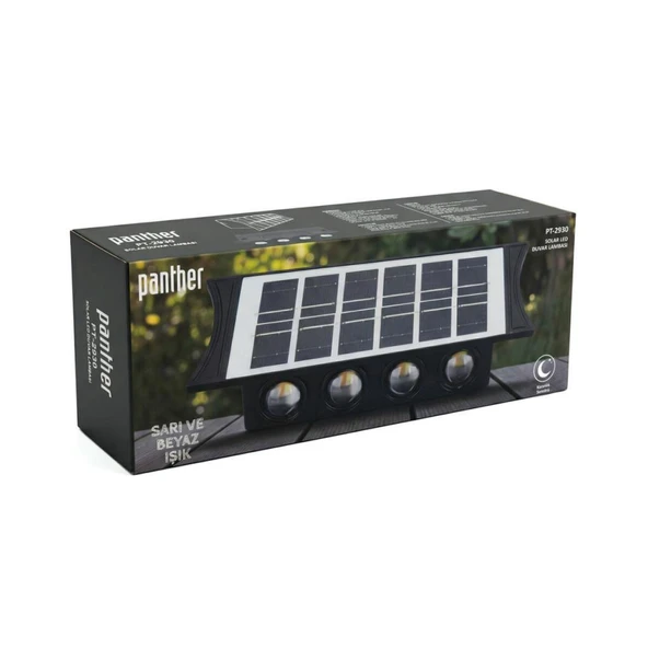 PANTHER PT-2930 SOLAR LED DUVAR LAMBASI - Resim 9