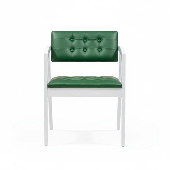 Rowan Kolçaklı Modern Ahşap Sandalye - Resim 3