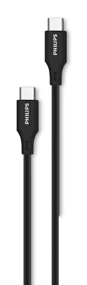PHILIPS CHARGE AND SYNC TYPE C DEN TYPE C YE 1m ŞARJ KABLOSU ürün görseli 1