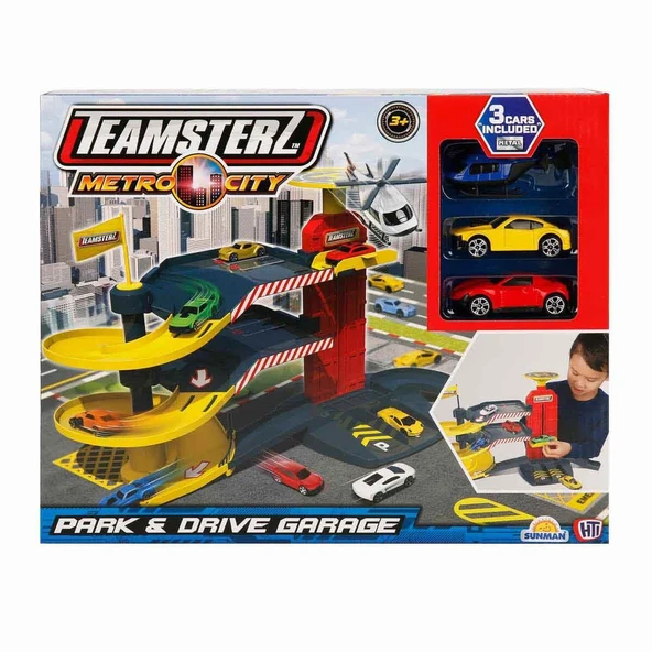 Teamsterz Metro City 2 Katlı Garaj Oyun Seti ürün görseli 1