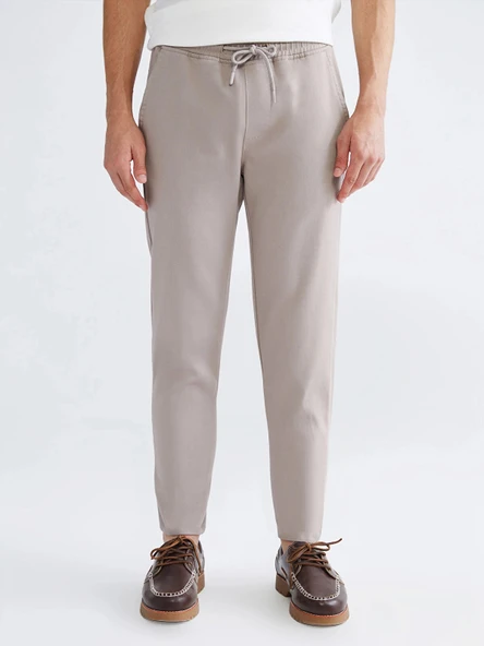XSIDE Bej Slim Fit Erkek Pantolon - Resim 2