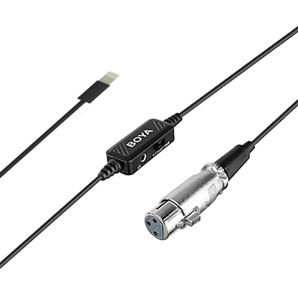 Boya BY-BCA7 XLR Mikrofon Iphone Bağlantı Kablosu - Resim 2