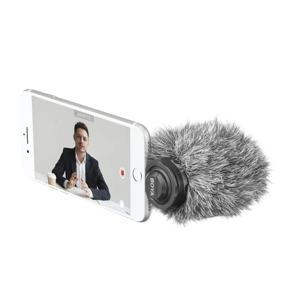 Boya BY-DM200 Iphone Lightning Telefon Mikrofonu - Resim 4