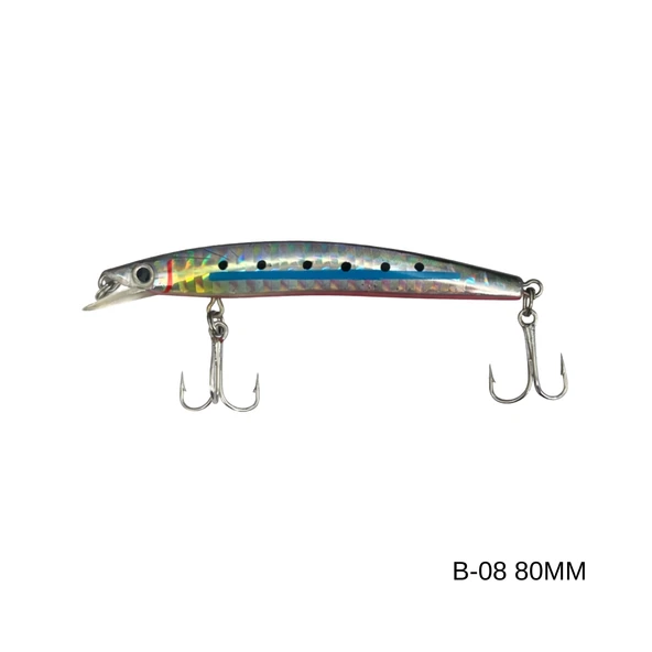 Maket Balık - Kurşun Arkası Rapala - 8cm 5gr - Sea Bose B-08 ürün görseli 1