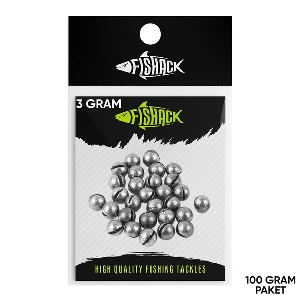 Savex Yarma Kurşun 3 Gram (100 gr) - Resim 4
