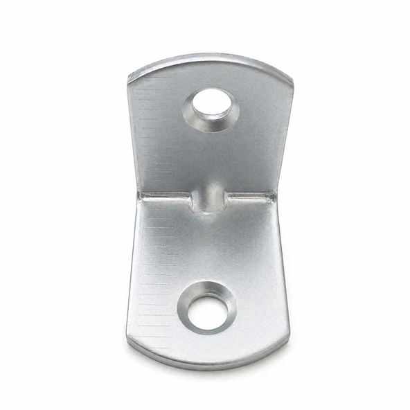 L Demir Köşebent Oval Başlı 20x25x25 mm 50 Adet Set Dayanıklı Metal Mobilya Raf Bağlantı Aparatı ürün görseli 1