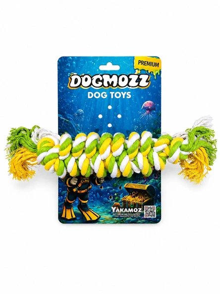 Dogmozz Premium Mısır Örgülü Köpek Oyuncak 30 Cm ürün görseli 1