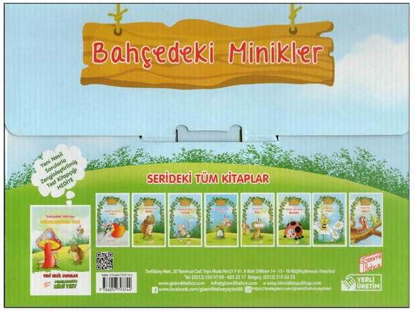 Bahçedeki Minikler Hikaye Seti - Resim 2