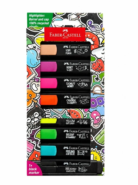 FABER-CASTELL GRAFİTİ TEXTLİNER 46 8X ürün görseli 1