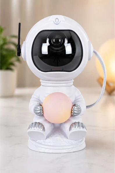 Glr MXS-005 Astronot Galaksi Projektörü - Uzaktan Kumandalı & Bluetooth Müzik Çalarlı ürün görseli 1