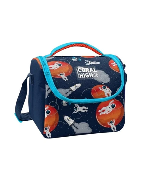 Coral High Astronot  Desenli Thermo Beslenme Çantası 11893 ürün görseli 1