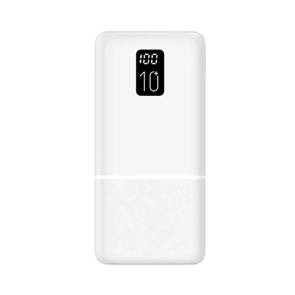 Logia P10 LCD 10000 mAh Powerbak Beyaz ürün görseli 1