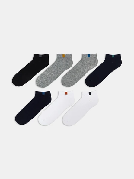 LCW ACCESSORIES Karışık Erkek Patik Çorap 7'li ürün görseli 1