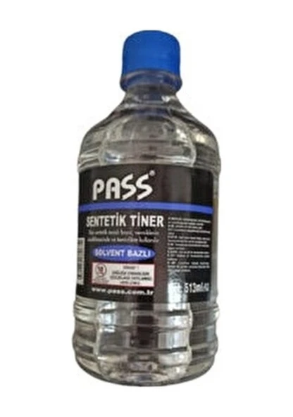 Pass Sentetik Tiner 1/1 513 Ml (400 Gr) ürün görseli 1
