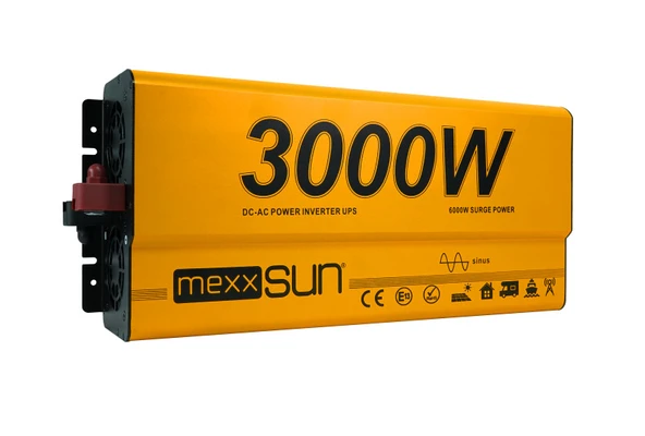 MEXXSUN Tam Sinüs UPS (Remote Ekran) 12V 3000W - Resim 2
