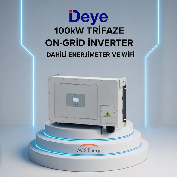 Deye 100KW ON-GRİD TRİFAZE İNVERTER ürün görseli 1