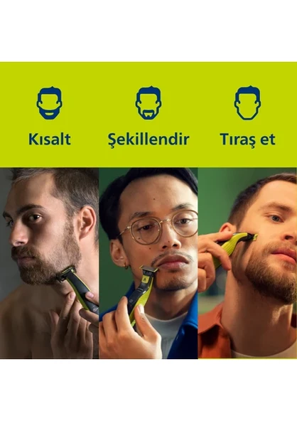 Philips QP2724/10 Oneblade Yüz Şekillendirici - Resim 7