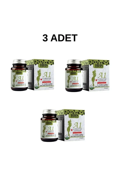 PTTAVM: HHS A1 L-Carnitine Lepidium 30 Kapsül (3 Adet)